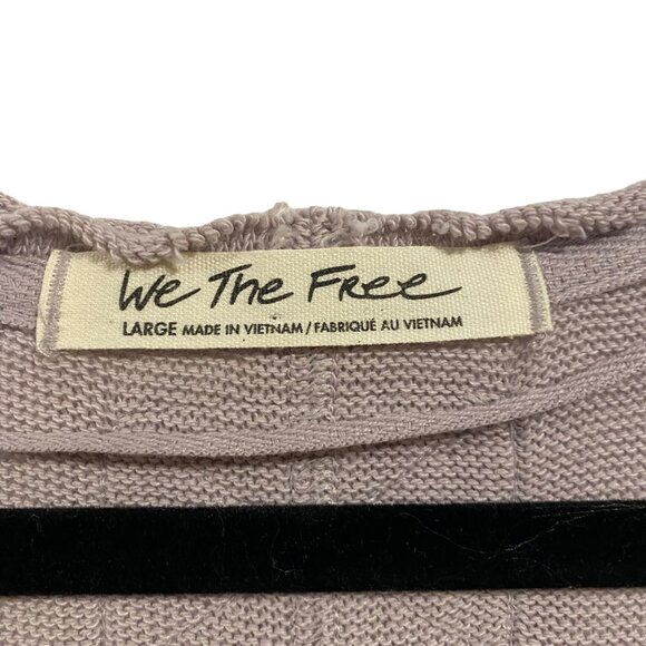 Free People We the Free Like A Boss Tee‎ in SIlverberry Size L - Picture 4 of 8